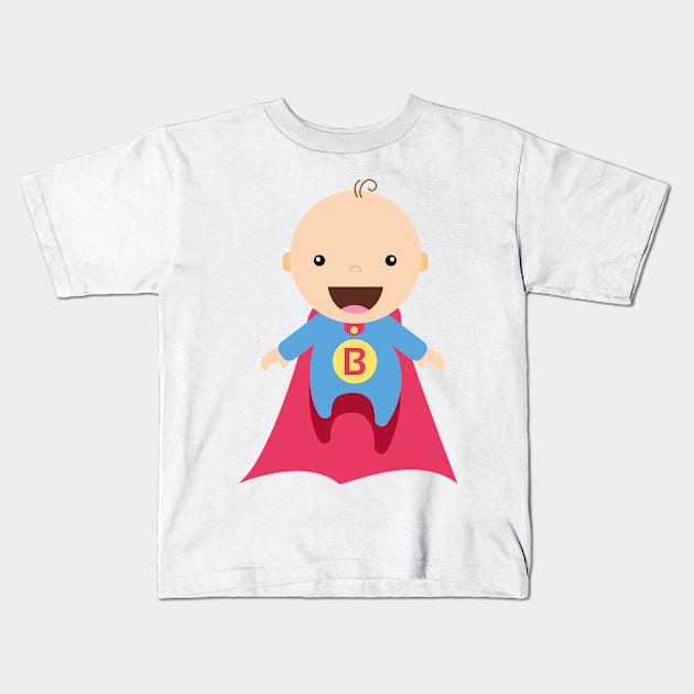 Super Baby Kids T-Shirt by Steak